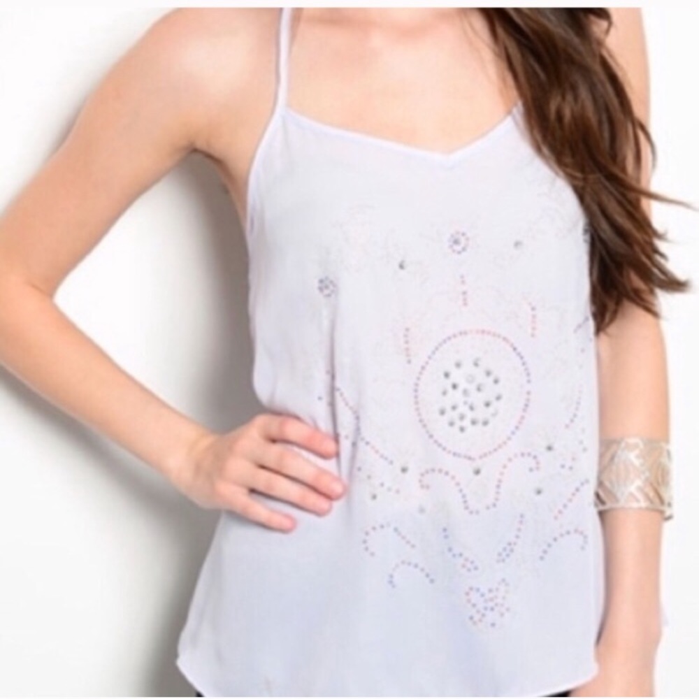lavender tank top